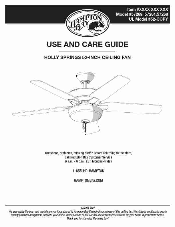 Hampton Bay Fan Parts Manual-page_pdf